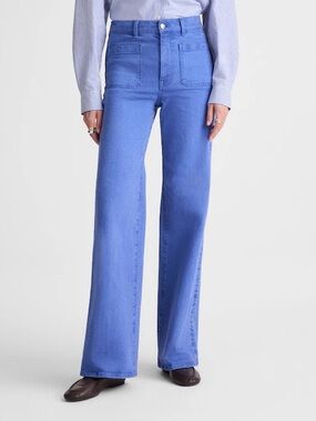 Madewell The Emmy Wide-Leg Pant Size 30T NWT